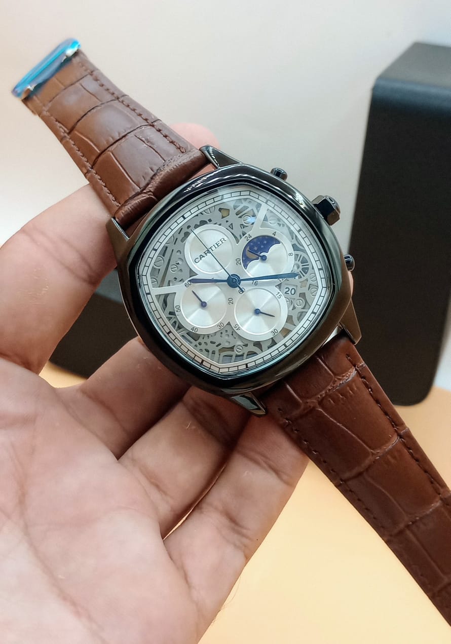 Cartier Chronograph & Moongraph (Premium Quality)