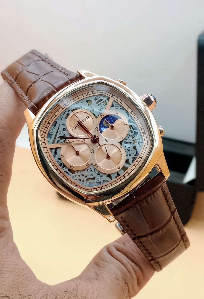 Cartier Chronograph & Moongraph (Premium Quality)